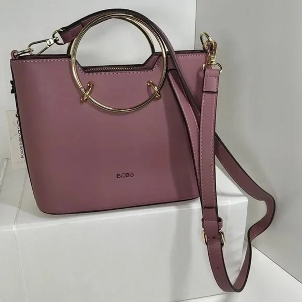 BCBGENERATION | Sammie Satchel In Rose Beach Spring - Picture 12 of 13